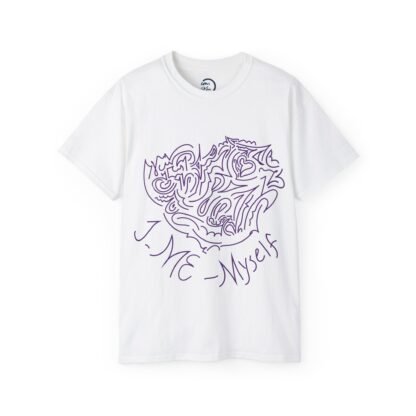 Purple Self-Expression Tee, Unisex Cotton Shirt, Artistic T-shirt, Positive Affirmation Apparel, Unique Gift Idea, Casual Wear