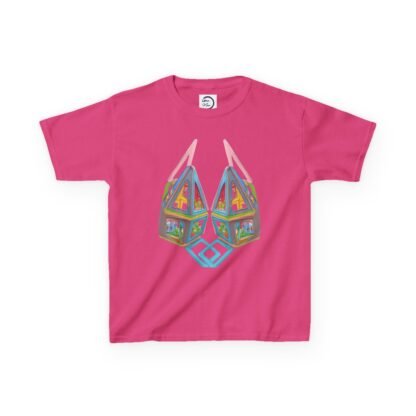 Colorful Geometric Kids Tee, Kids Graphic T-Shirt, Playful Cotton Shirt for Boys & Girls, Unique Gift for Birthdays, Fun Everyday Wear - Image 25