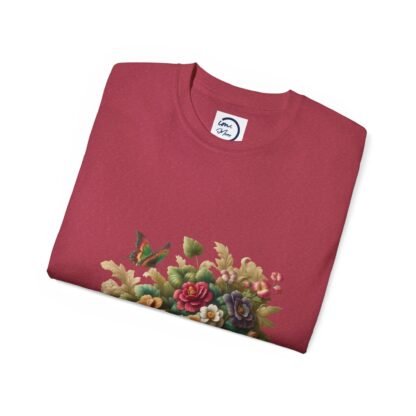 Vintage Floral Butterfly Tee, Garden Themed T-Shirt, Unisex Cotton Shirt, Nature Lover Gift, Summer Wardrobe Essential - Image 28