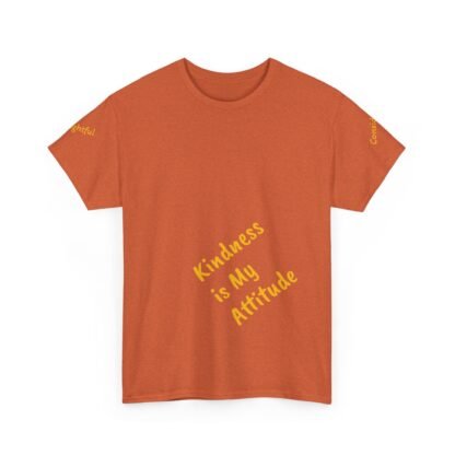 Kindness is My Attitude Unisex Heavy Cotton Tee - Casual Everyday Wear - Image 3