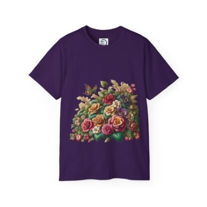 Vintage Floral Butterfly Tee, Garden Themed T-Shirt, Unisex Cotton Shirt, Nature Lover Gift, Summer Wardrobe Essential - Image 17