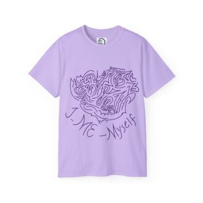 Purple Self-Expression Tee, Unisex Cotton Shirt, Artistic T-shirt, Positive Affirmation Apparel, Unique Gift Idea, Casual Wear - Image 5