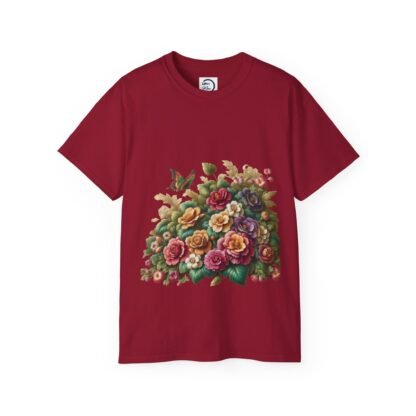 Vintage Floral Butterfly Tee, Garden Themed T-Shirt, Unisex Cotton Shirt, Nature Lover Gift, Summer Wardrobe Essential - Image 29
