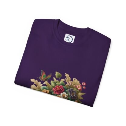 Vintage Floral Butterfly Tee, Garden Themed T-Shirt, Unisex Cotton Shirt, Nature Lover Gift, Summer Wardrobe Essential - Image 20
