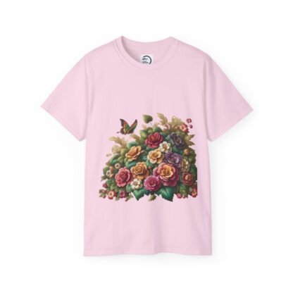 Vintage Floral Butterfly Tee, Garden Themed T-Shirt, Unisex Cotton Shirt, Nature Lover Gift, Summer Wardrobe Essential - Image 21