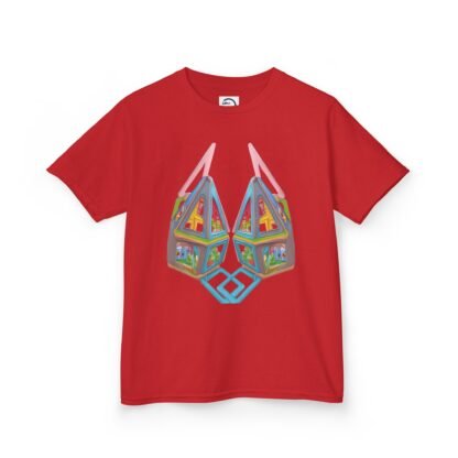 Colorful Geometric Kids Tee, Kids Graphic T-Shirt, Playful Cotton Shirt for Boys & Girls, Unique Gift for Birthdays, Fun Everyday Wear - Image 31