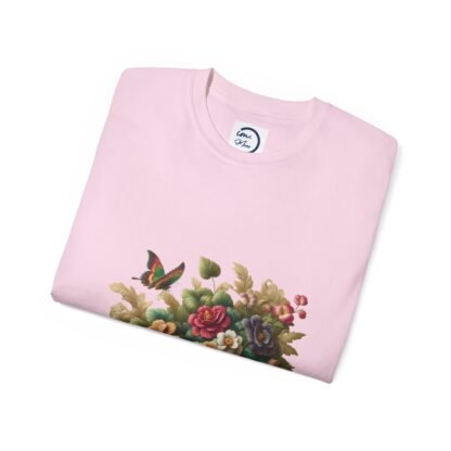 Vintage Floral Butterfly Tee, Garden Themed T-Shirt, Unisex Cotton Shirt, Nature Lover Gift, Summer Wardrobe Essential - Image 24