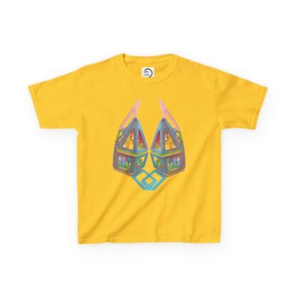 Colorful Geometric Kids Tee, Kids Graphic T-Shirt, Playful Cotton Shirt for Boys & Girls, Unique Gift for Birthdays, Fun Everyday Wear - Image 9