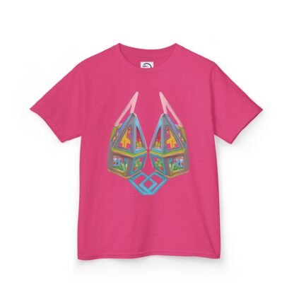 Colorful Geometric Kids Tee, Kids Graphic T-Shirt, Playful Cotton Shirt for Boys & Girls, Unique Gift for Birthdays, Fun Everyday Wear - Image 27