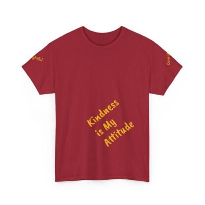 Kindness is My Attitude Unisex Heavy Cotton Tee - Casual Everyday Wear - Image 15