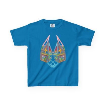 Colorful Geometric Kids Tee, Kids Graphic T-Shirt, Playful Cotton Shirt for Boys & Girls, Unique Gift for Birthdays, Fun Everyday Wear - Image 21