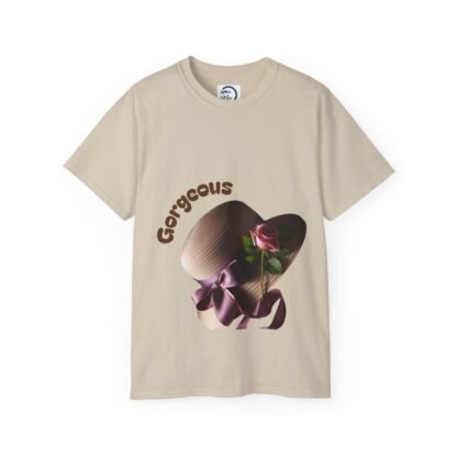 Gorgeous Floral Unisex Tee, Casual Wear, Gift for Her, Spring Fashion, Everyday Style, Birthday Gift, Comfortable Cotton Shirt - Image 5